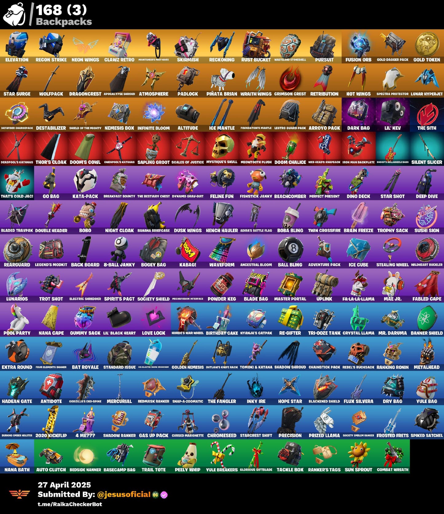 CUENTA FORTNITE 111 SKINS "STW OG + MERRY MINT AXE + PASE MARVEL OG"