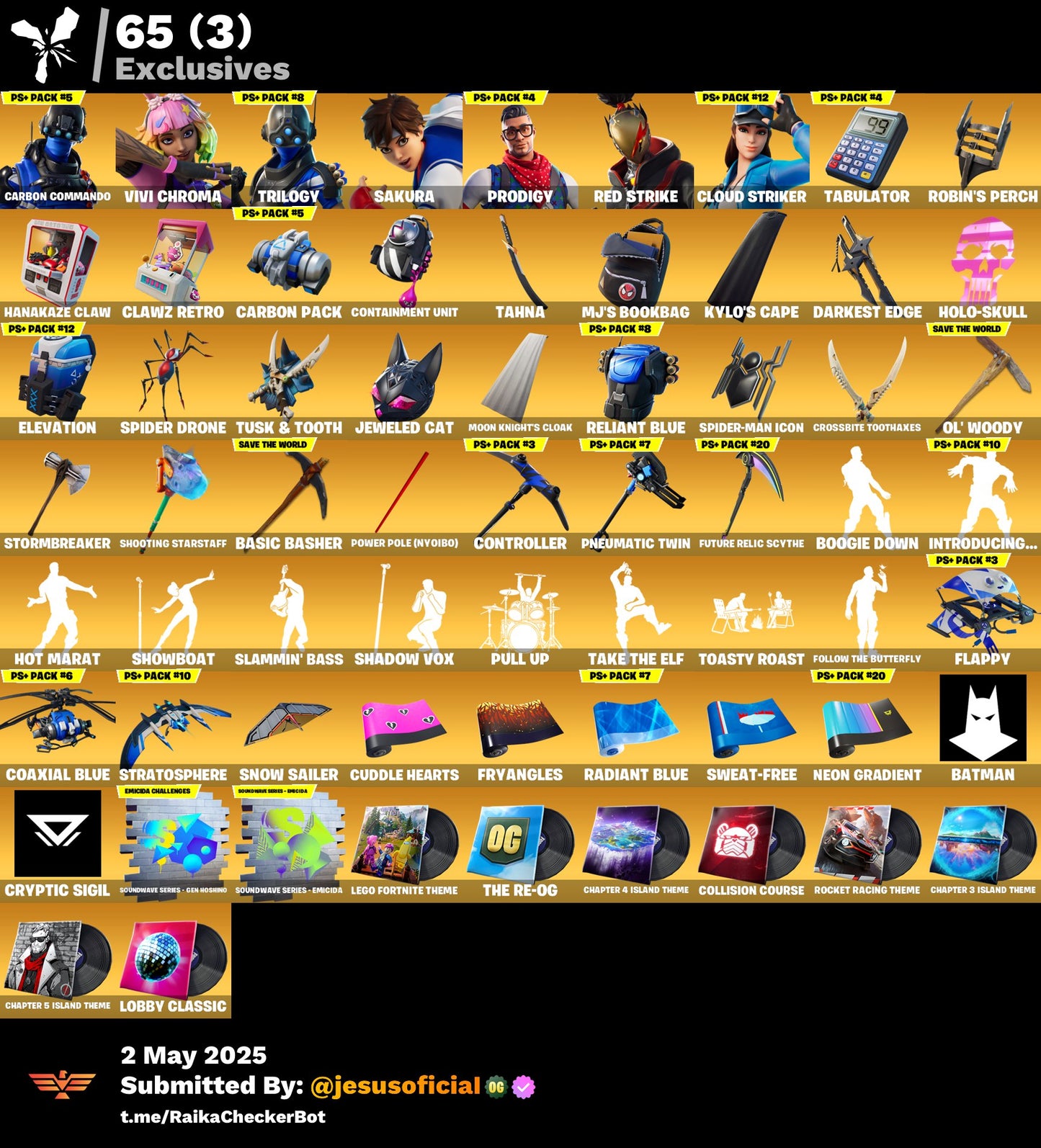 CUENTA FORTNITE 175 SKINS "TRILOGY + SAKURA"